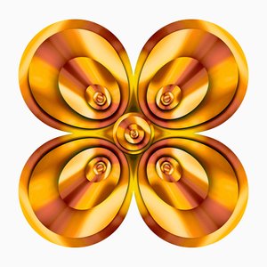Sumit Mehndiratta, Disco Gold, 2023, Archival Pigment Print