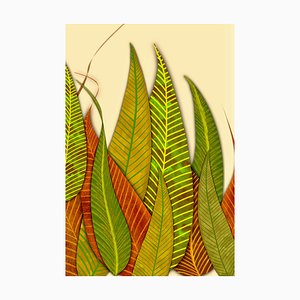 Sumit Mehndiratta, Leafology 4, 2023, Archival Pigment Print on Canvas