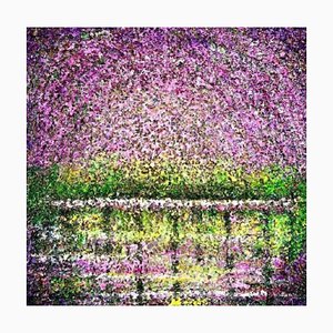 Rawia Zantout, Enchanted Blossoms, 2023, Oil on Canvas