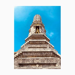 Sumit Mehndiratta, Buddha Temple, 2023, Impresión de pigmento de archivo en lienzo