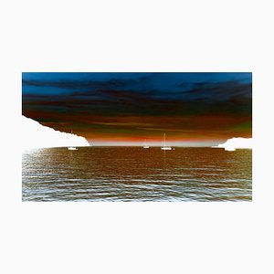 Sumit Mehndiratta, Dawnscape at Kohkood, 2023, Impresión en lienzo de pigmento de archivo