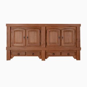 Brutalistisches Sideboard aus Eichenholz, 1963