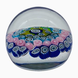 Pisapapeles bola de cristal de Murano veneciano Mid-Century de Murano