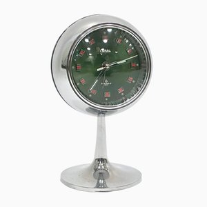 Orologio da tavolo Tulip Space Age di Coral, anni '60