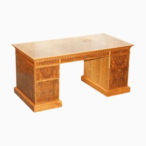 Burr Walnut Desk by David Linley