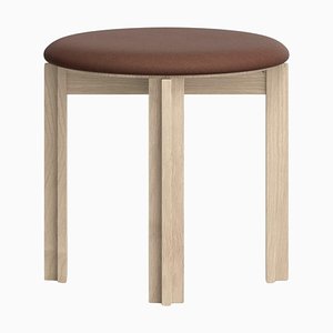 Tabouret de Principal en Chêne Blanchi par Bodil Kjaer pour Karakter