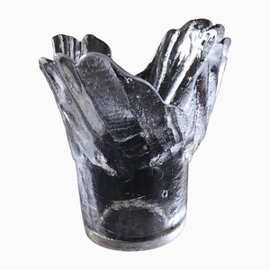 Jarrón Istappsvasen vintage de Lindshammar, Sweden