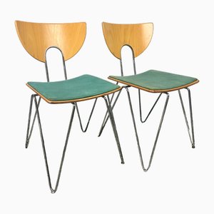 Set of Mikado Dining Chairs by Walter Leeman for Kusch + Co