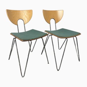 Set of Mikado Dining Chairs by Walter Leeman for Kusch + Co