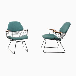 FM06 Wire Sessel von Cees Braakman & Adriaan Dekker für Pastoe, 2er Set