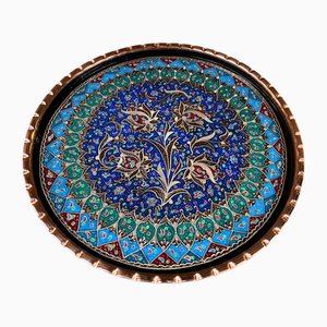 Vassoio da parete blu