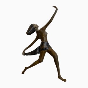 After Josef Lorenzl, The Scarf Dancer, 1920s, Bronze