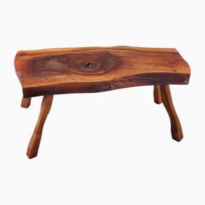 Tree Trunk Beistelltisch im Stil von Carl Auböck, 1960er