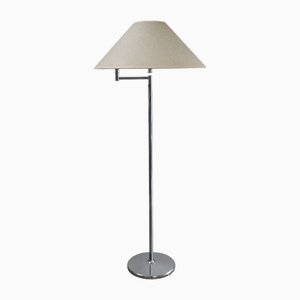 Minimalistische Stehlampe mit drehbarem Arm von Staff, 1970er