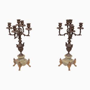 Louis XVI Candleholders, France, 1880s, Set of 2