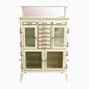 Mueble de dentista vintage de hierro fundido, 1925