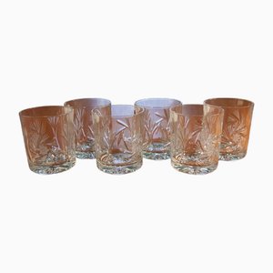 Verres à Whisky Lowball 320 ml en Cristal par Huta Julia, Set de 6