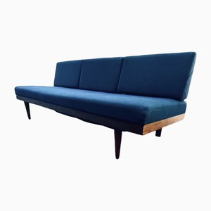 Dormeuse Mid-Century Svanette di Ingmar Relling & Haldor Vic per Svane Møbler, Norvegia, Ekornes, anni '60