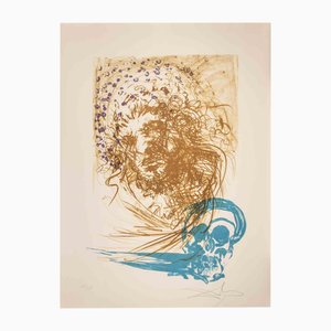 Salvador Dalí, Old Age, Etching, 1973