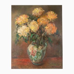 Miloslava Vrbova-Štefková, Nature Morte, Peinture à l'Huile, Milieu du 20e Siècle
