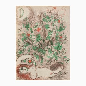Marc Chagall, The Tree of Knowledge, Lithograph, 1960