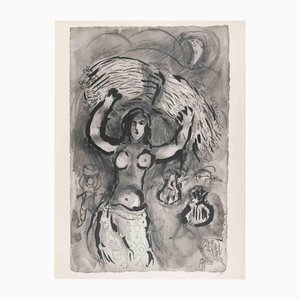 Marc Chagall, Ruth in the Cornfield, Héliogravure, 1960