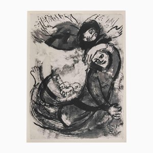 Marc Chagall, La inundación, Héliogravure, 1960
