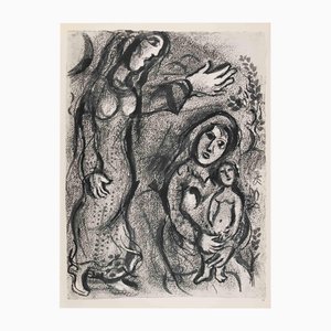 Marc Chagall, Agar, Servant of Sarah, Héliogravure, 1960