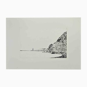 Giovanni Omiccioli, Seascape, Etching, 1970s