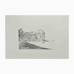 Giovanni Omiccioli, Seascape, Etching, 1970s