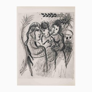 Marc Chagall, The Three Women, Héliogravure, 1960