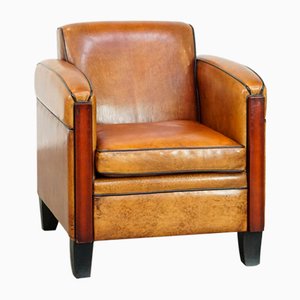 Sheep Leather Club Chair
