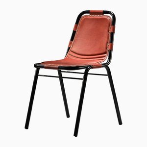 Silla de comedor Les Arcs de Le Corbusier, años 70