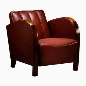 Moderner Art Deco Stuhl, 1930er