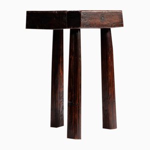 Tabouret Milking Vintage en Chêne
