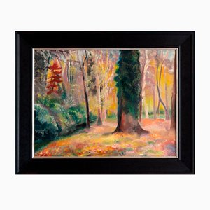 Camille Roche, Sottobosco, Olio su tela, anni '30
