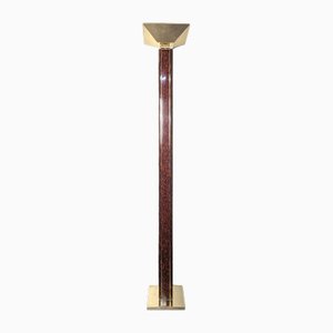 Italian Floor Lamp in Faux Tortoiseshell Style