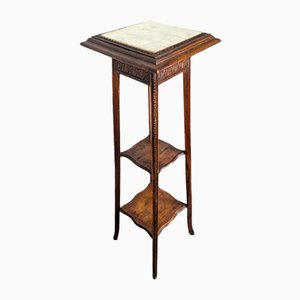 Mahogany Wood Side Table