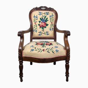 Restoration Style Convertible Armchair