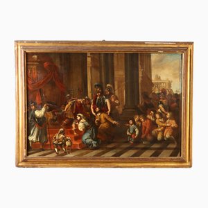 Artista dell'Italia Meridionale, Scena Storica, 1600-1700, Olio su Tela