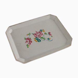 Vintage Italian Tray in Porcelain, 1920s