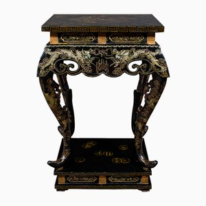 Soporte de jardín japonés antiguo