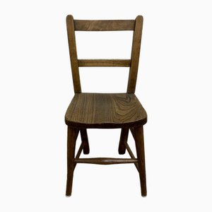 Antique Children's Chair in Oak