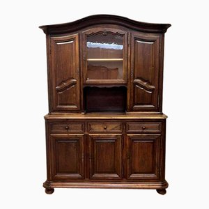 Antique Louis Philippe Buffet in Walnut, France, 1900s