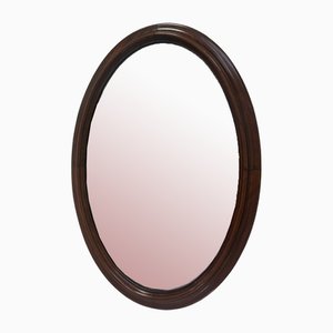 Antique Biedermeier Mahogany Mirror