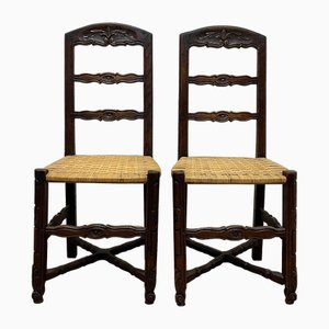 Antique Kitchen Chairs, Set of 6