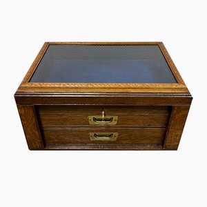 Portagioielli in quercia, anni '30