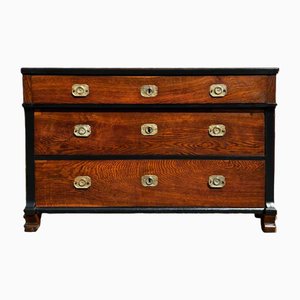 Antike Biedermeier Kommode aus Eiche, 1820er