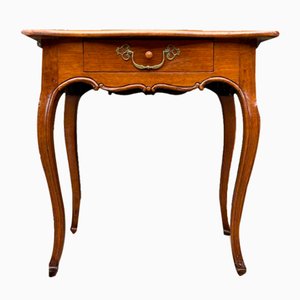 Antiker Beistelltisch aus Eiche, Frankreich, 1750er