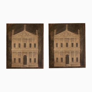 Architekturplatten, 1890er, 2er Set